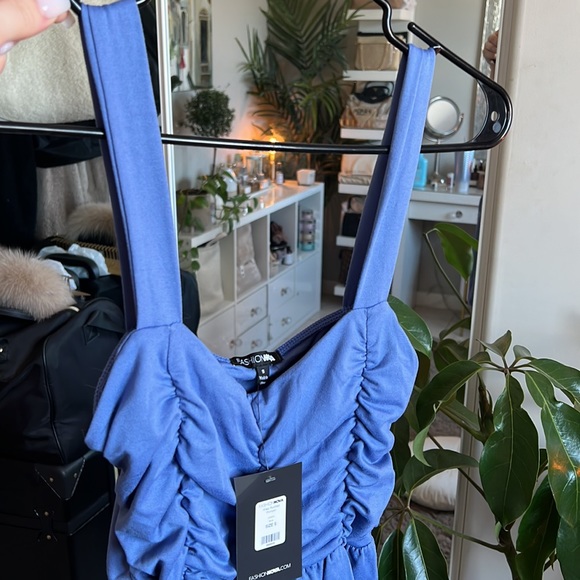 RILEY RUCHED ROMPER - Picture 3 of 6